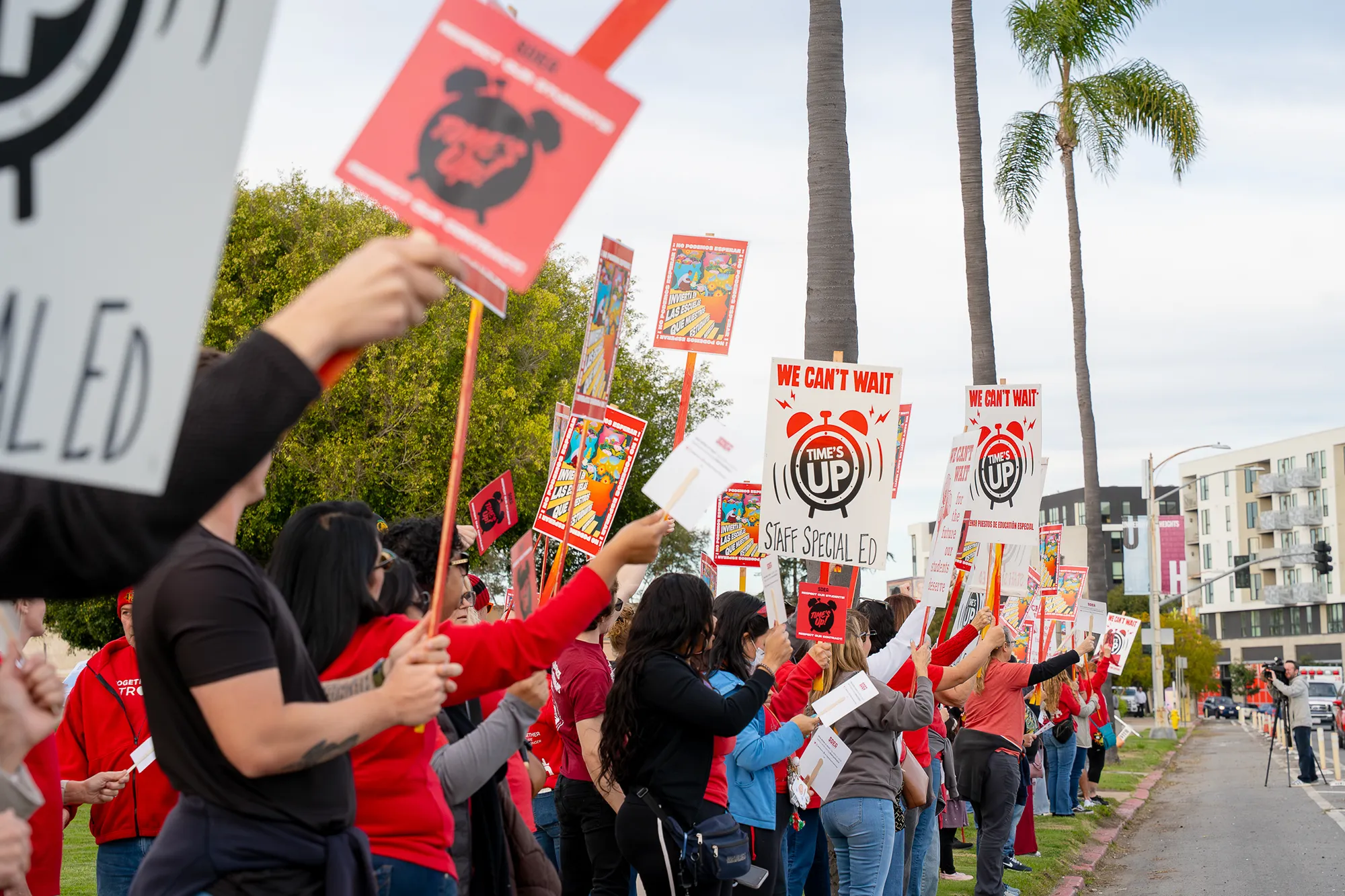 San Diego teachers plan first strike in 30 years over staffing, services for special education