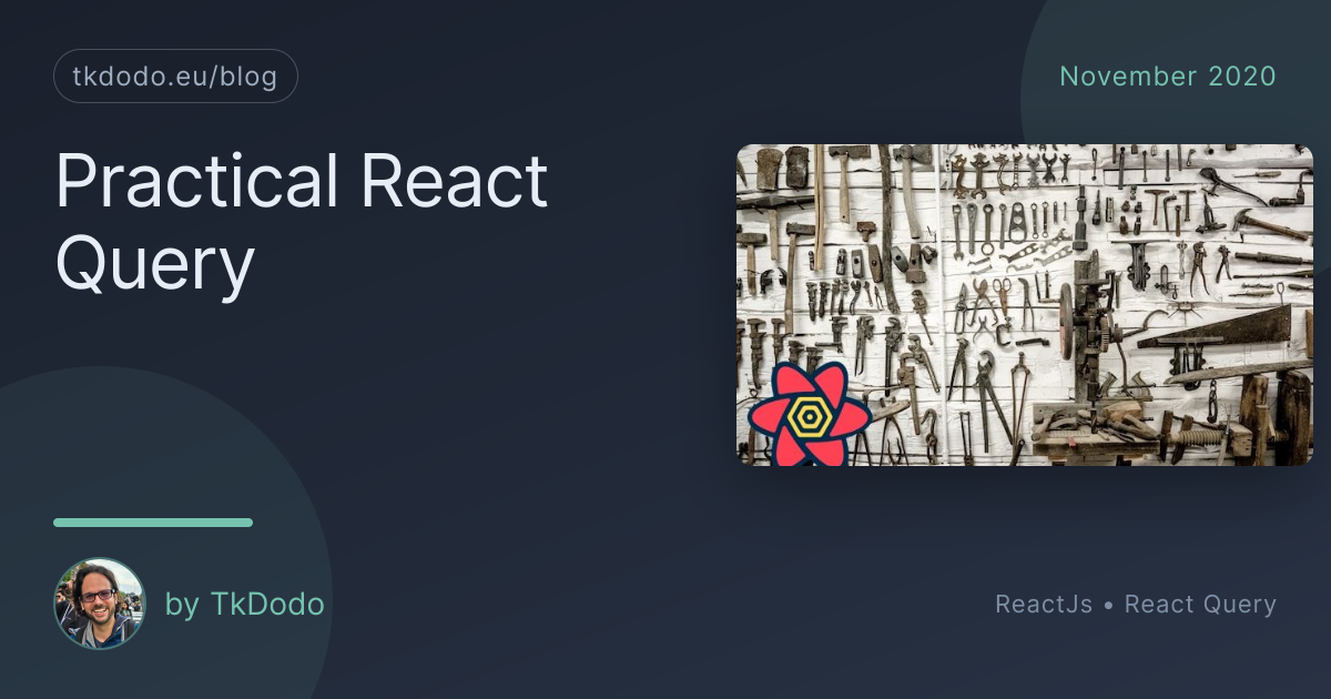 Practical React Query | TkDodo's blog