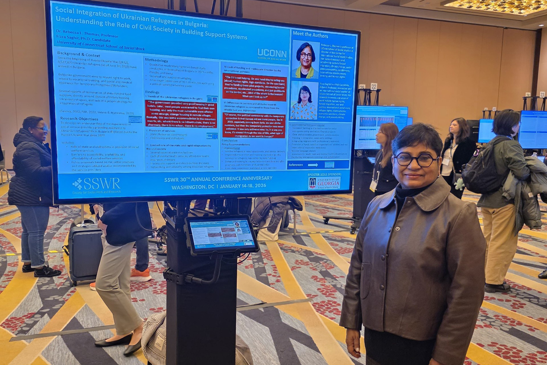 SSW Faculty, Ph.D. Students Share Recent Studies at Society for Social Work and Research Conference - UConn Today