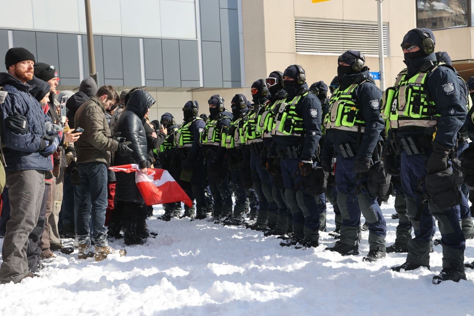 More than 100 arrests made in Ottawa as tensions boil over in nation's capital