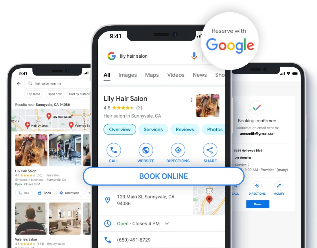 Get Bookings From Google Search and Maps | Trafft