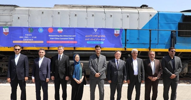 Relaunching the container block train between China and Iran | UIC Communications