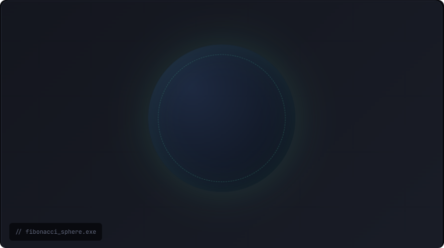 Building a Fibonacci Sphere Visualizer with AI in the Loop