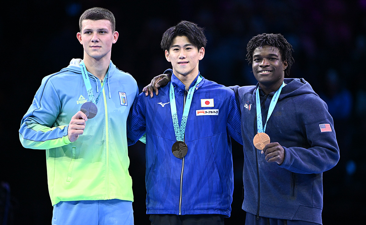 Richard makes more history with all-around bronze at World Championships • USA Gymnastics
