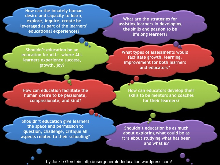 Shouldn’t Education and Learning Be the Same Thing? | User Generated Education