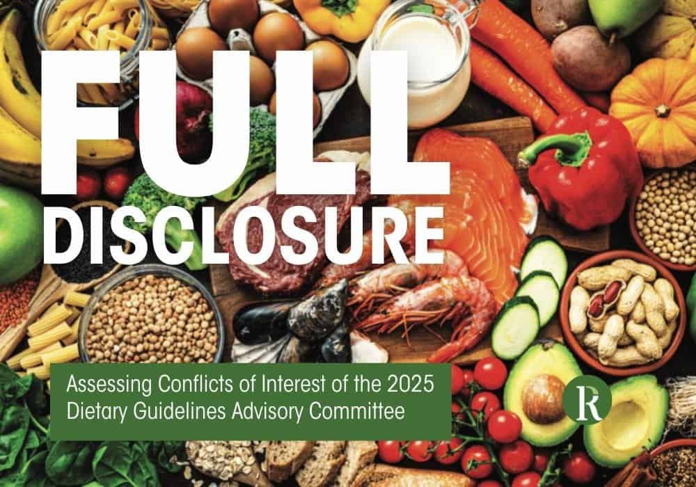 Nearly Half of Dietary Guidelines Advisory Committee Have Conflicts of Interest