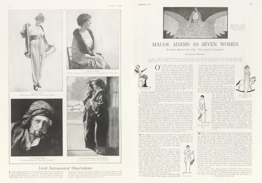 MAUDE ADAMS AS SEVEN WOMEN | Vanity Fair | March 1914