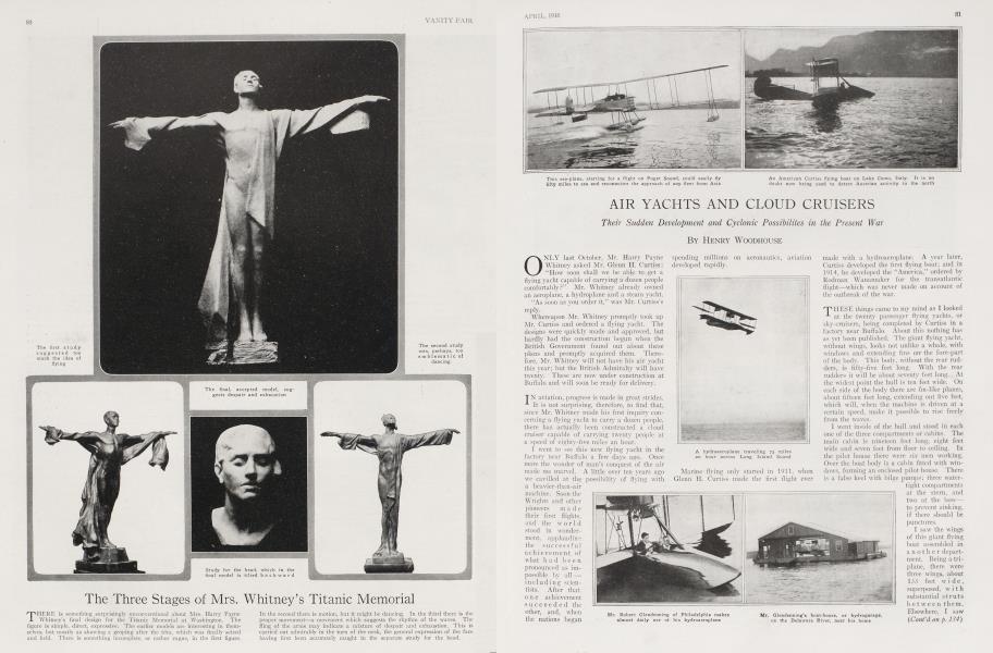 AIR YACHTS AND CLOUD CRUISERS | Vanity Fair | April 1916