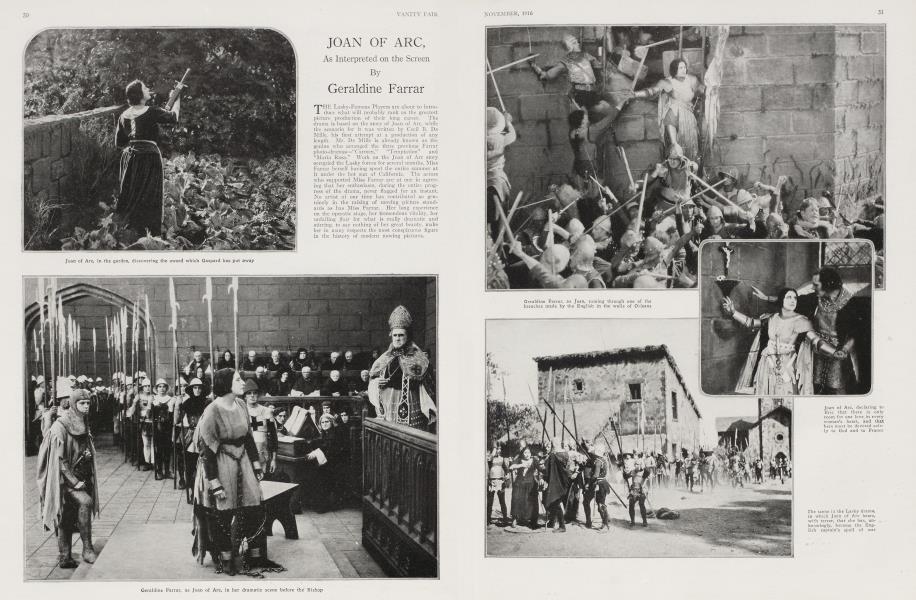 JOAN OF ARC, | Vanity Fair | November 1916