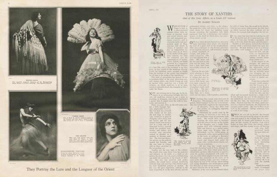 THE STORY OF XANTHIS | Vanity Fair | April 1917