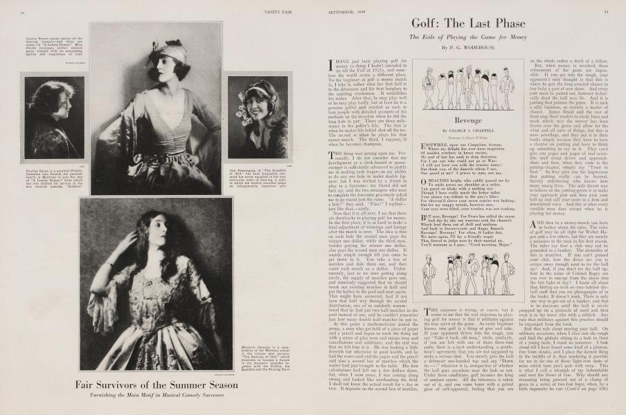 Revenge | Vanity Fair | September 1919