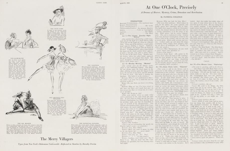 At One O'Clock, Precisely | Vanity Fair | March 1920