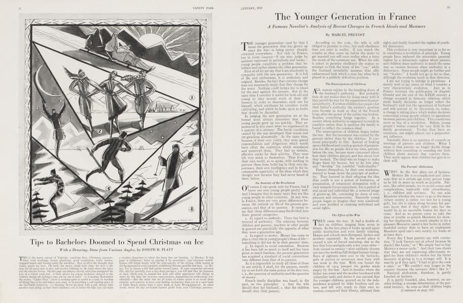 The Younger Generation in France | Vanity Fair | January 1923
