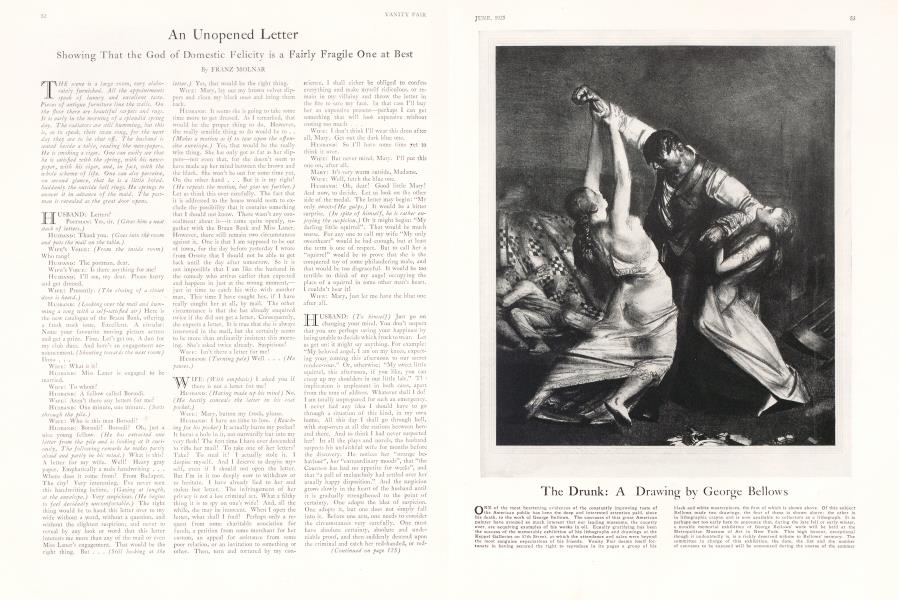 An Unopened Letter | Vanity Fair | June 1925