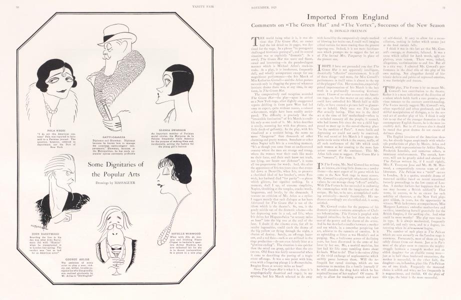 Imported From England | Vanity Fair | November 1925
