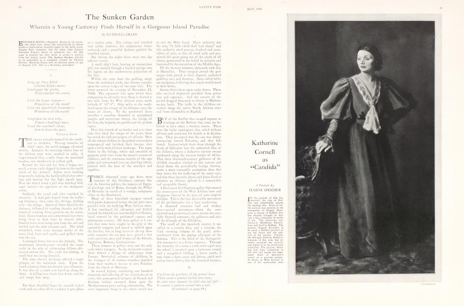 The Sunken Garden | Vanity Fair | May 1926