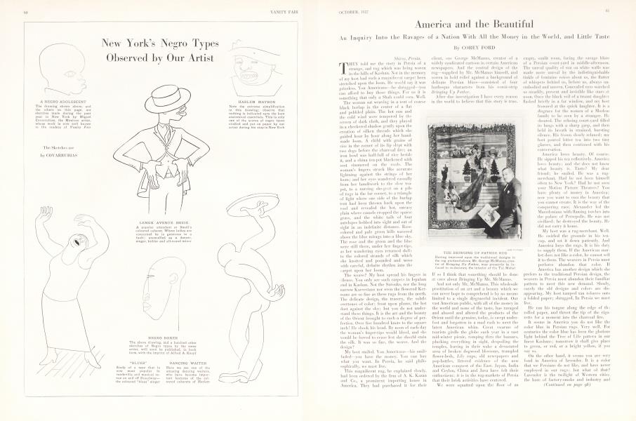 America and the Beautiful | Vanity Fair | October 1927