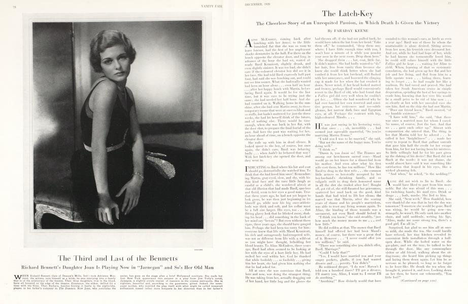 The Latch-Key | Vanity Fair | December 1928