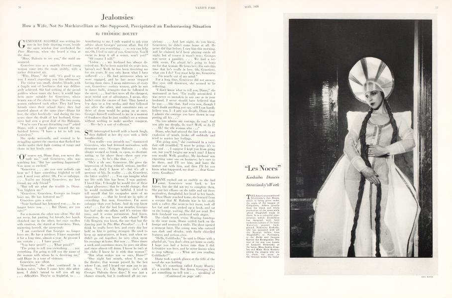 Jealousies | Vanity Fair | May 1929
