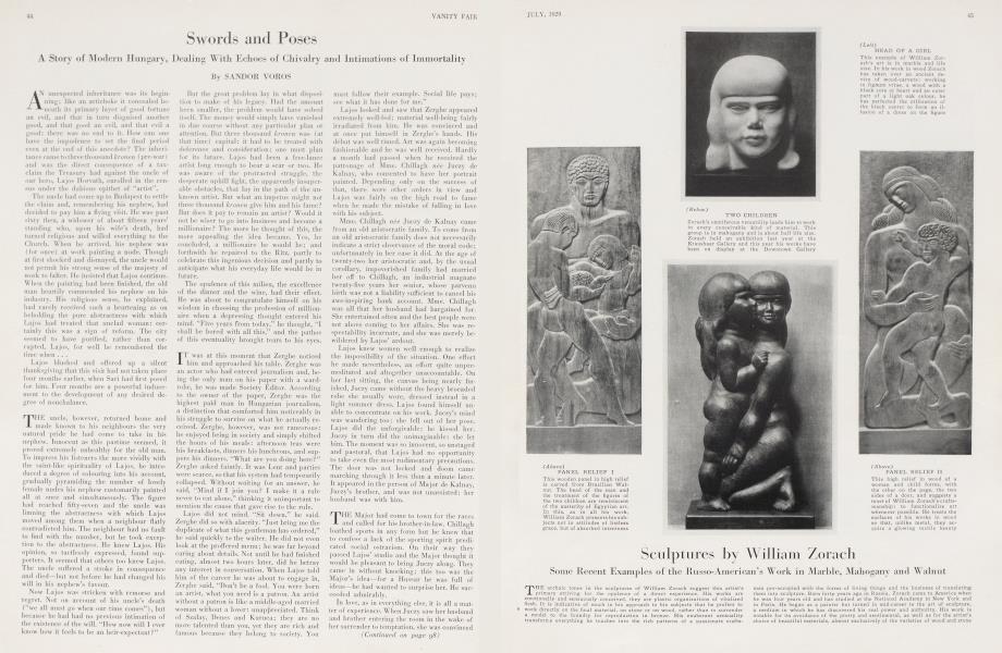 Swords and Poses | Vanity Fair | July 1929