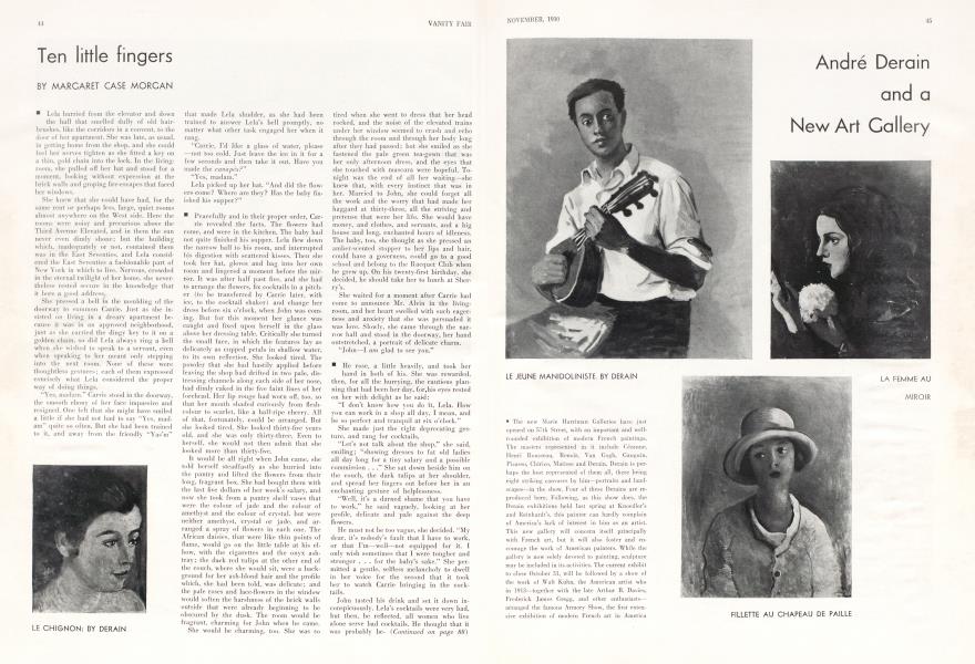 Ten little fingers | Vanity Fair | November 1930