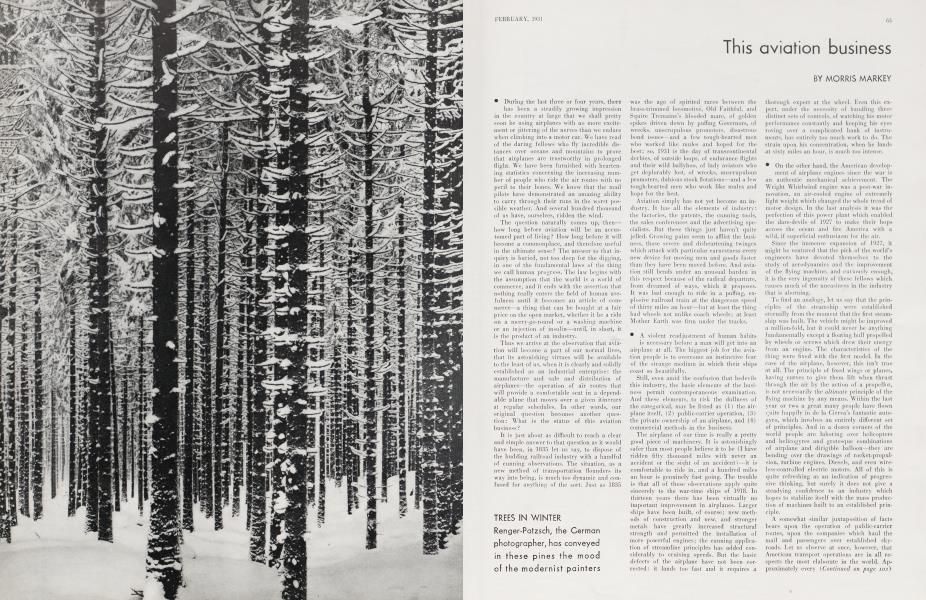 This aviation business | Vanity Fair | February 1931