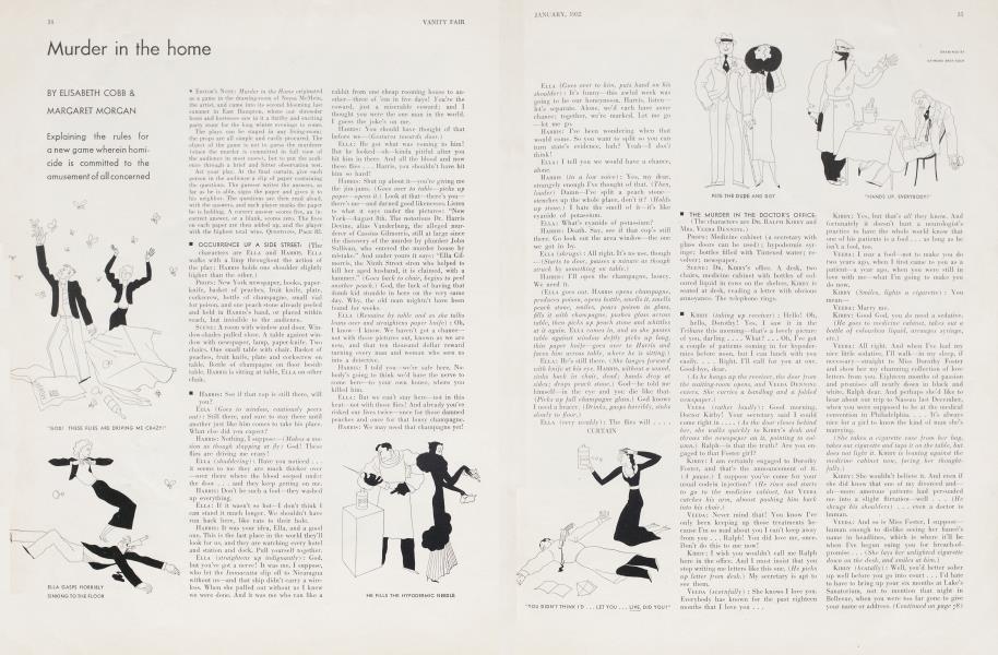 Murder in the home | Vanity Fair | January 1932