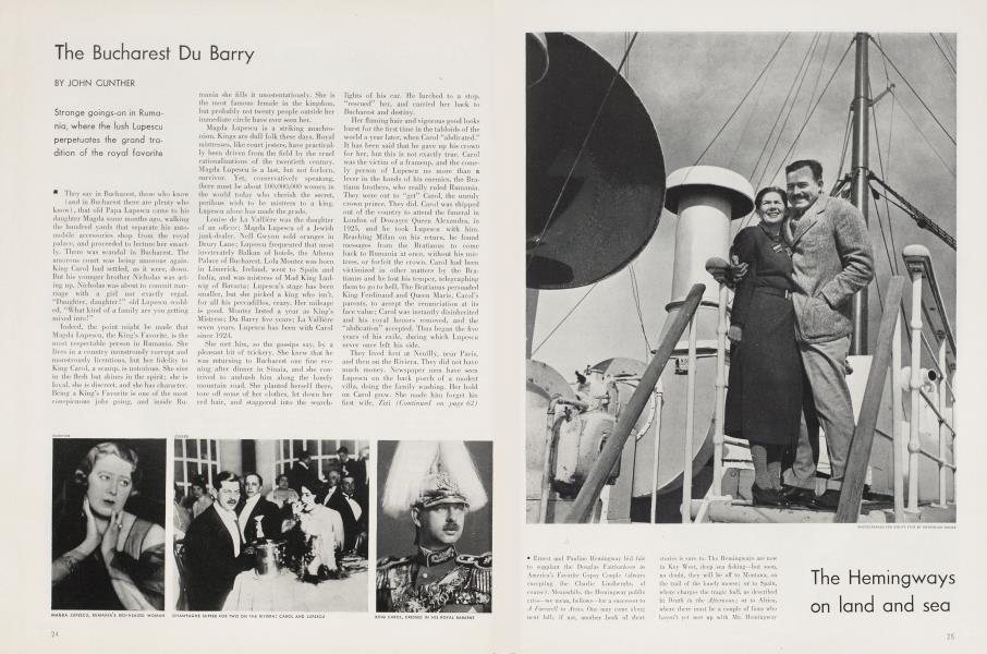 The Bucharest Du Barry | Vanity Fair | July 1934