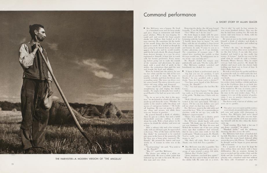 Command performance | Vanity Fair | November 1934