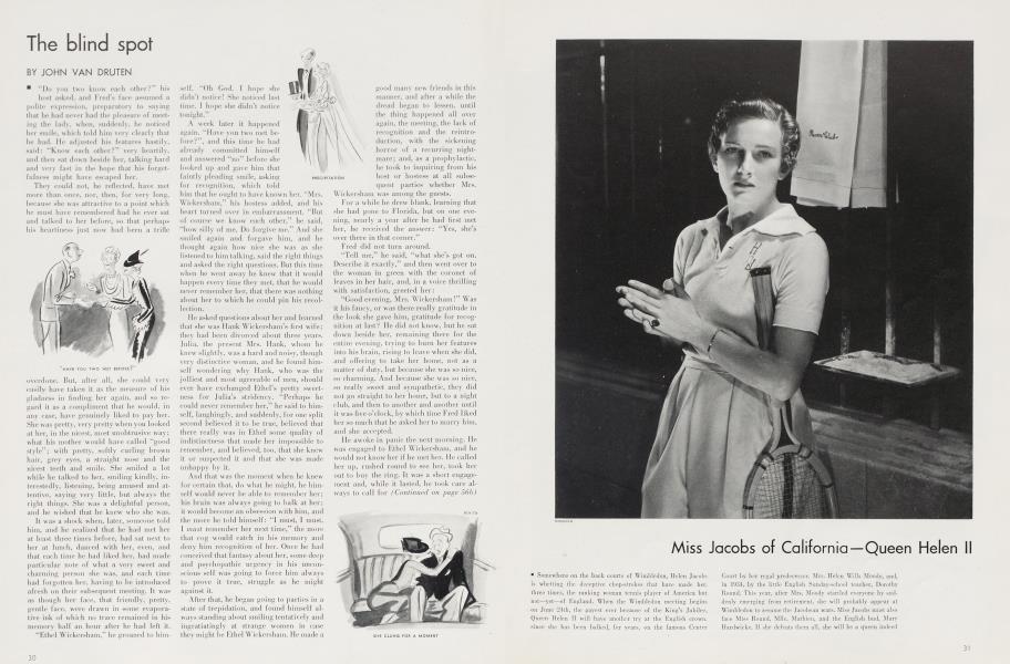 The blind spot | Vanity Fair | July 1935