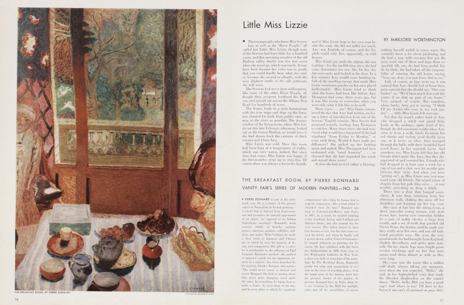 Little Miss Lizzie | Vanity Fair | July 1935