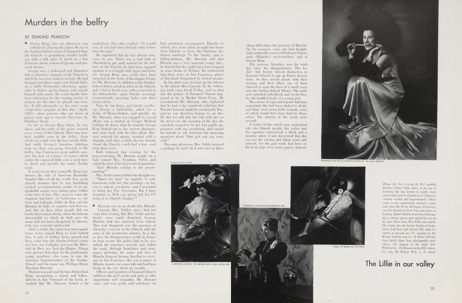 Murders in the belfry | Vanity Fair | January 1936