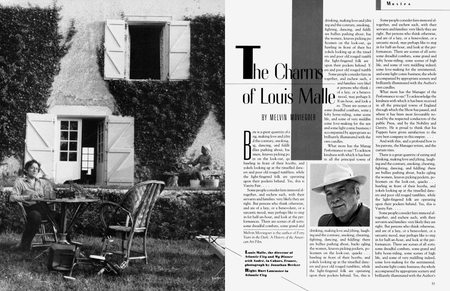 The Charms of Louis Malle | Vanity Fair | January 1982
