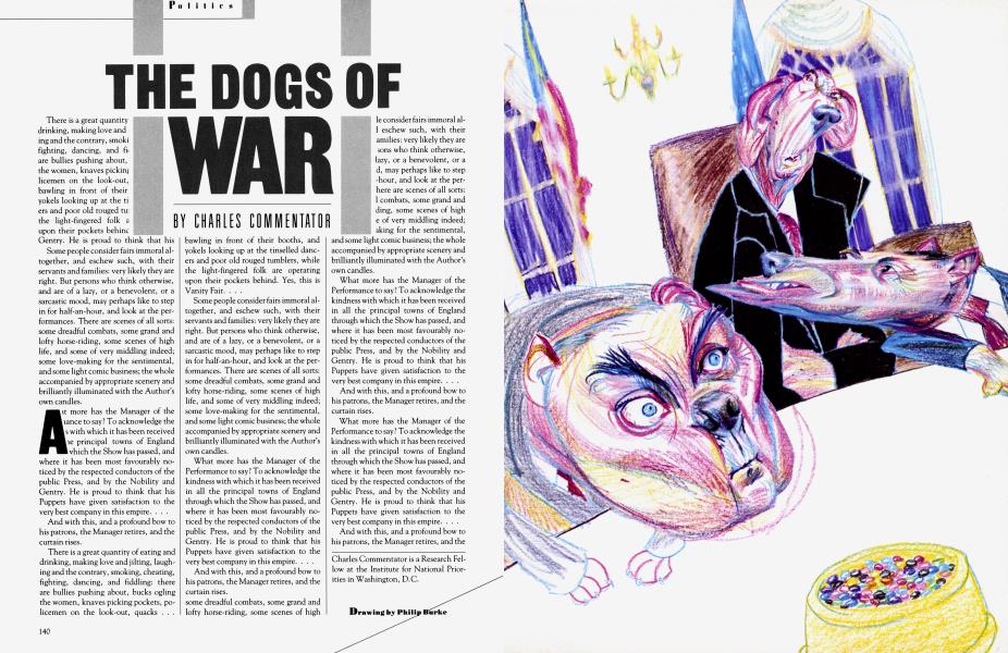 THE DOGS OF WAR | Vanity Fair | January 1982