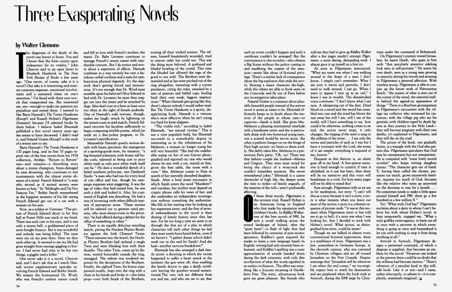 Three Exasperating Novels | Vanity Fair | April 1983