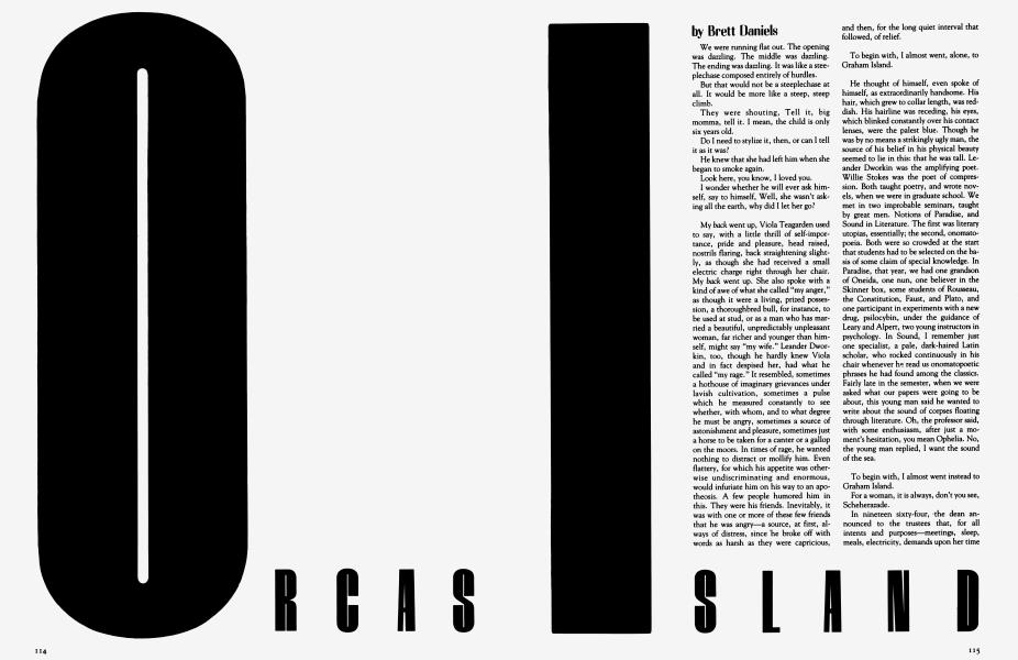 ORCAS ISLAND | Vanity Fair | April 1983
