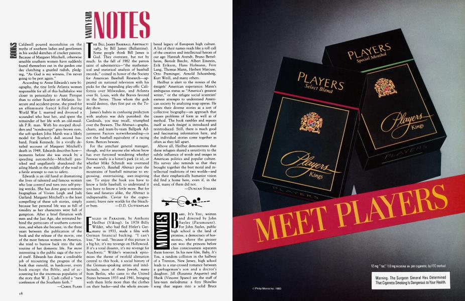 MOVIES | Vanity Fair | May 1983