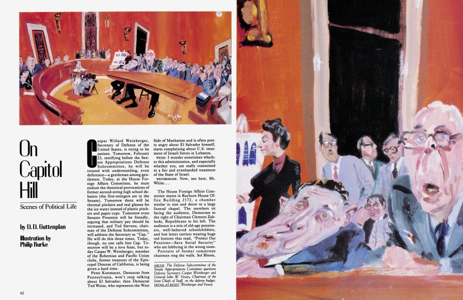 On Capitol Hill | Vanity Fair | June 1983