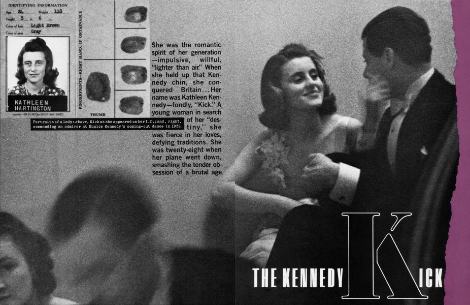 THE KENNEDY KICK | Vanity Fair | July 1983