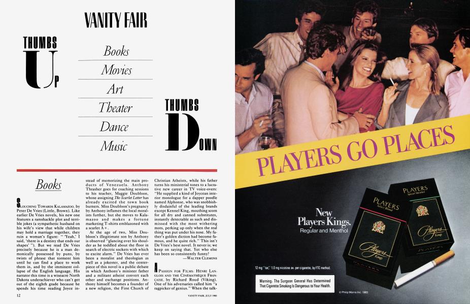Books | Vanity Fair | July 1983