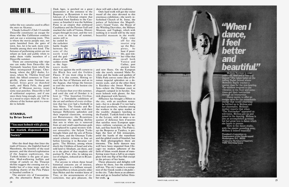 ISTANBUL | Vanity Fair | August 1983