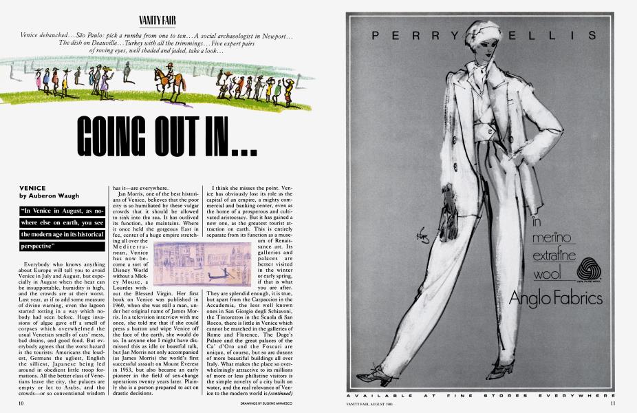 VENICE | Vanity Fair | August 1983