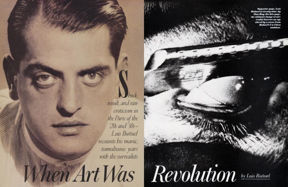 When Art Was Revolution | Vanity Fair | September 1983