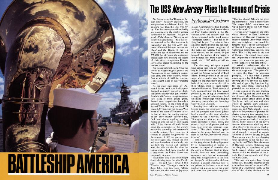 BATTLESHIP AMERICA | Vanity Fair | December 1983