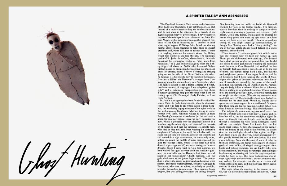 Ghost Hunting | Vanity Fair | December 1983