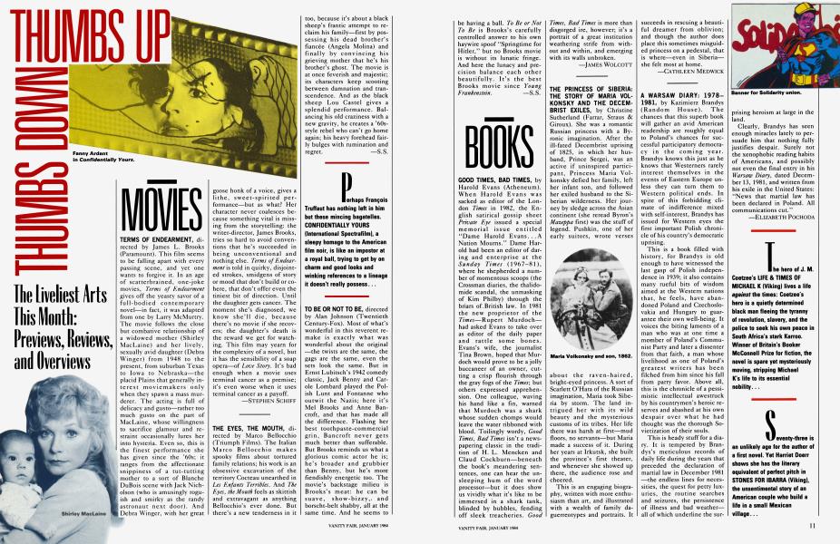 BOOKS | Vanity Fair | January 1984