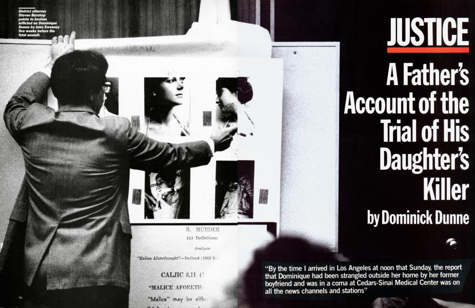 JUSTICE: A Father's Account of the Trial of His Daughter's Killer | Vanity Fair | March 1984