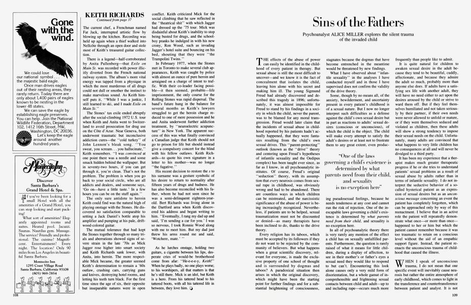 Sins of the Fathers | Vanity Fair | April 1984