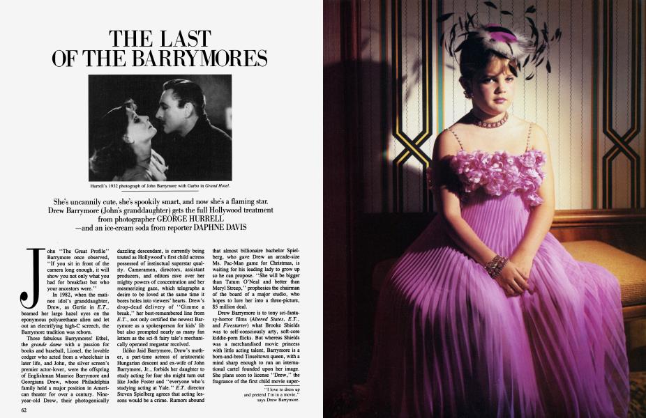 THE LAST OF THE BARRYMORES | Vanity Fair | July 1984