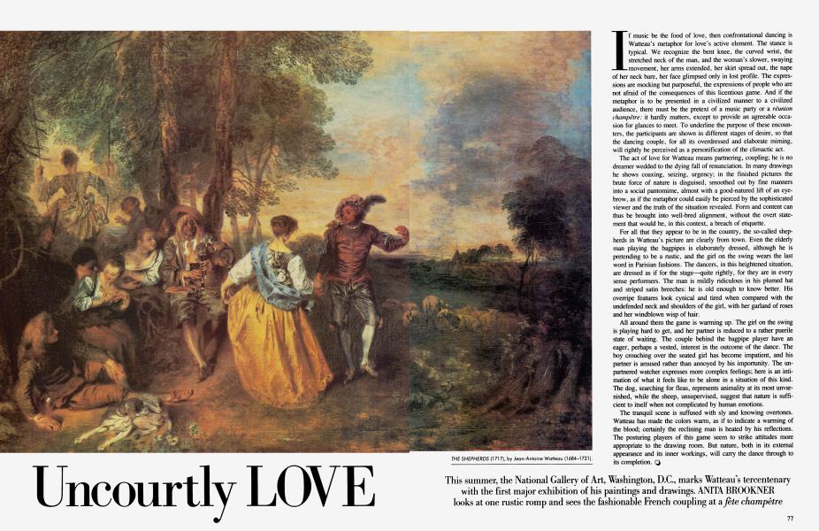 Uncourtly LOVE | Vanity Fair | July 1984